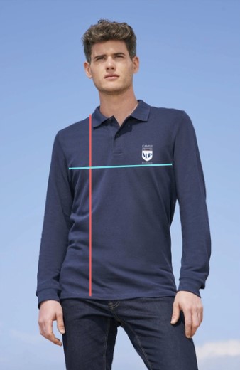 Polo Perfect Manches Longues Homme VDP